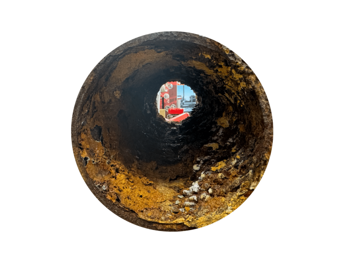 Sans titre-2.2 Canalisation avant chemisage - vue intérieure